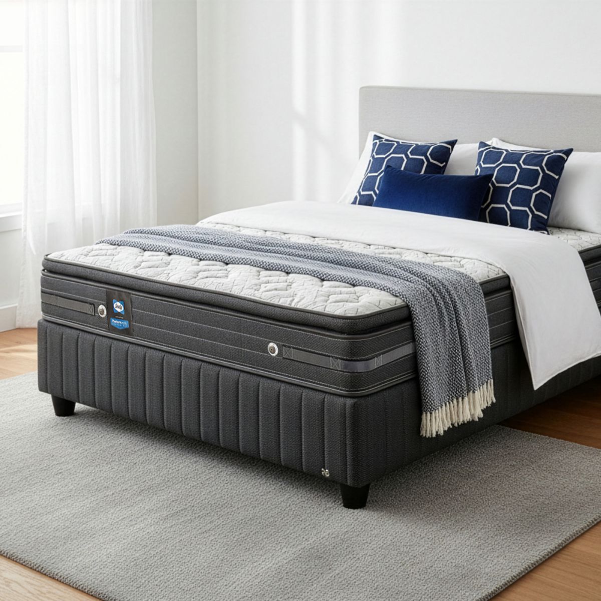 Sealy Activate Medium Bed Set - Image 2