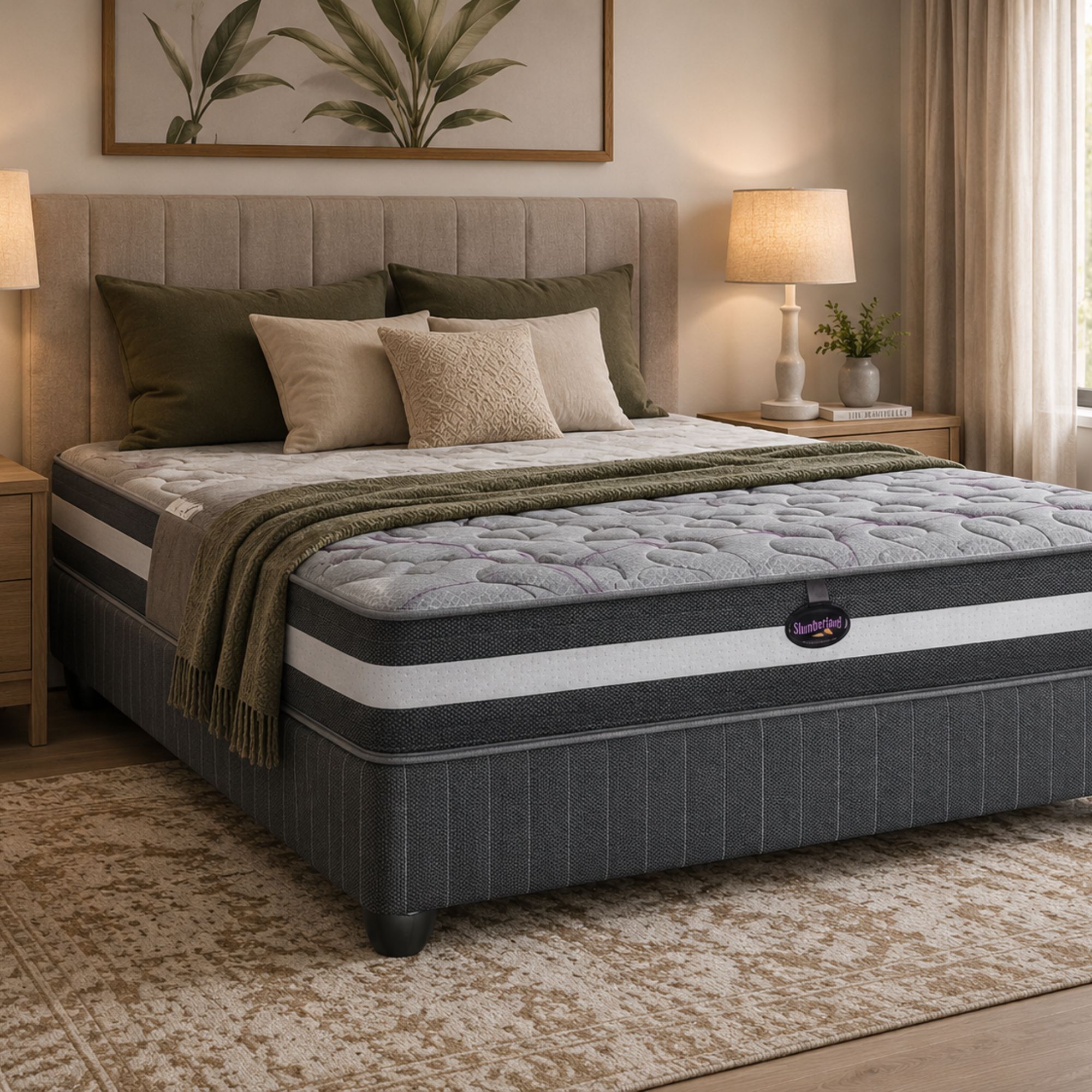 Slumberland Terra Firm Bed Set - Image 2