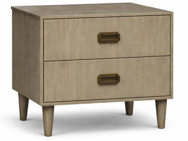 Chloe 2-Drawer Pedestal