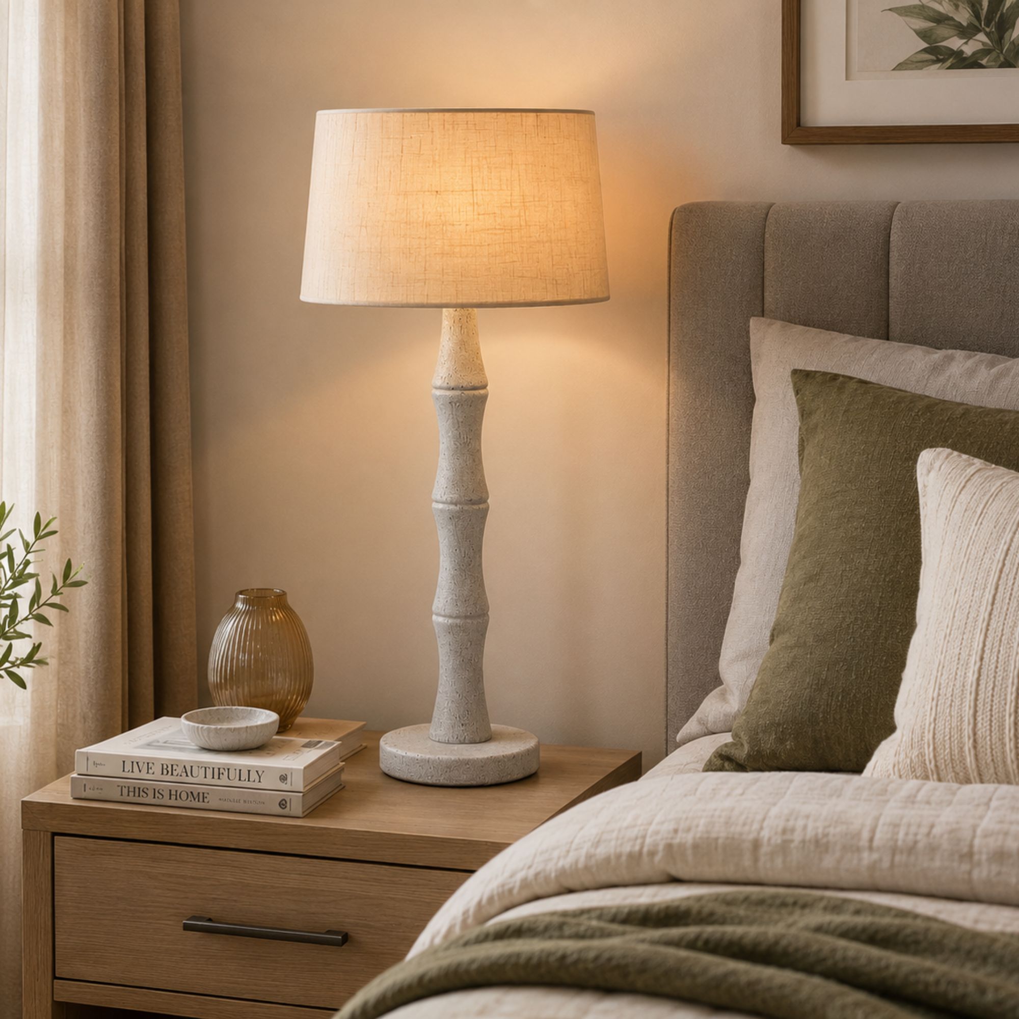 Bamboo Shoot Bedside Lamp