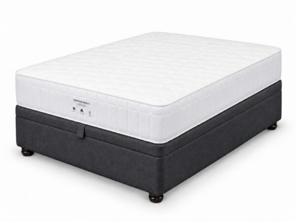 Famous Beds Comfort Mattress + Storage Base